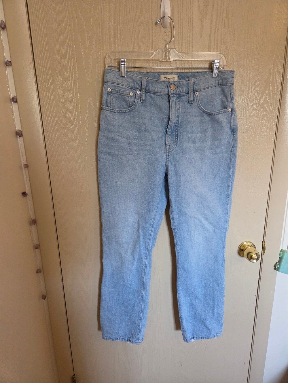 Madewell Slim Demi-Boot Jeans in Bellmeade Wash Womens Size 29